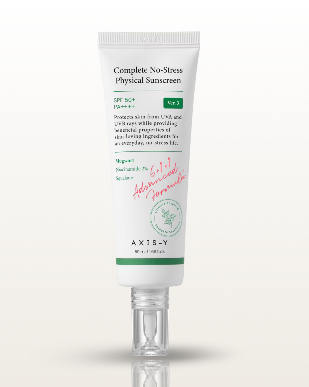 Kompletter, stressfreier physikalischer Sonnenschutz (V3) [50ml]