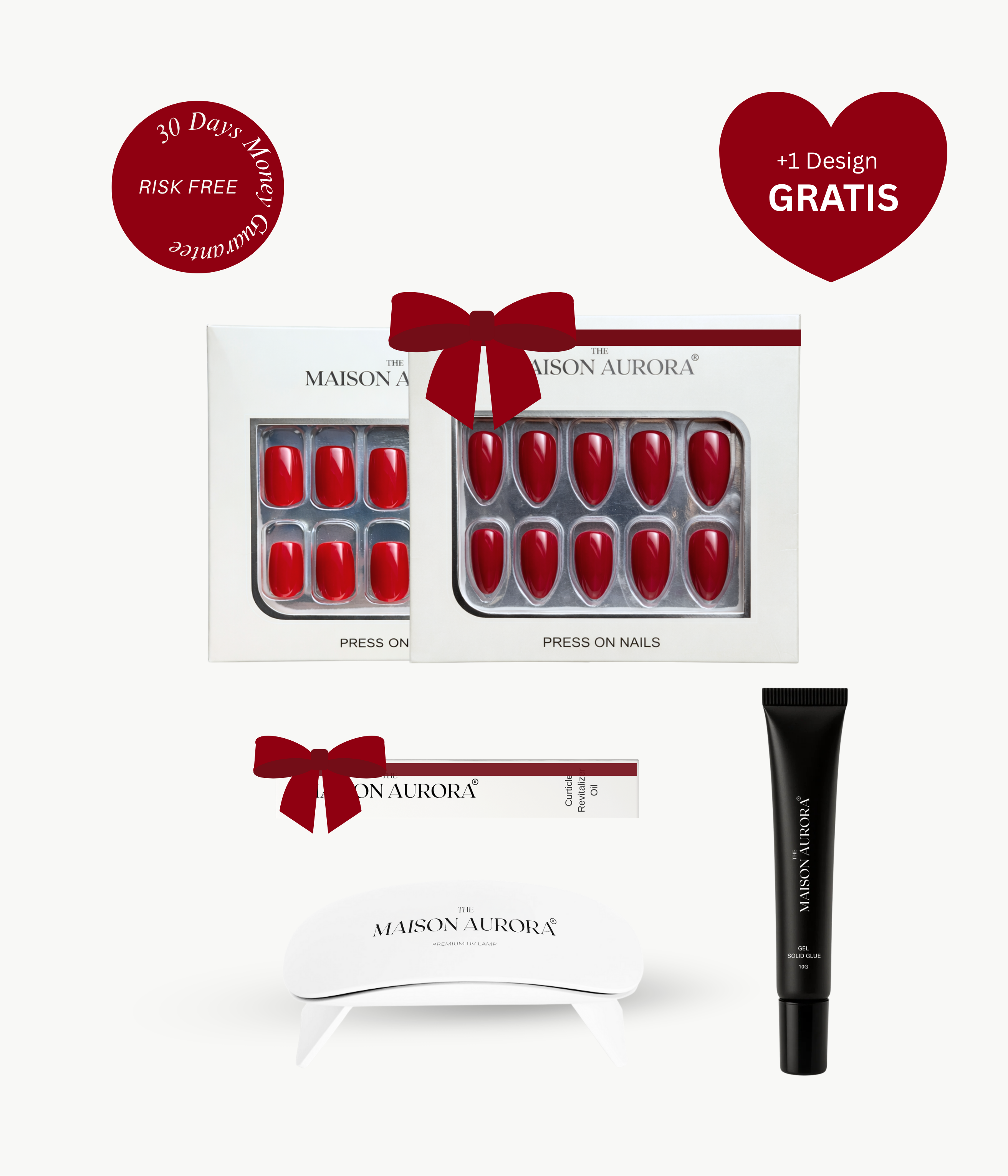 Kit de démarrage pour faux ongles à coller