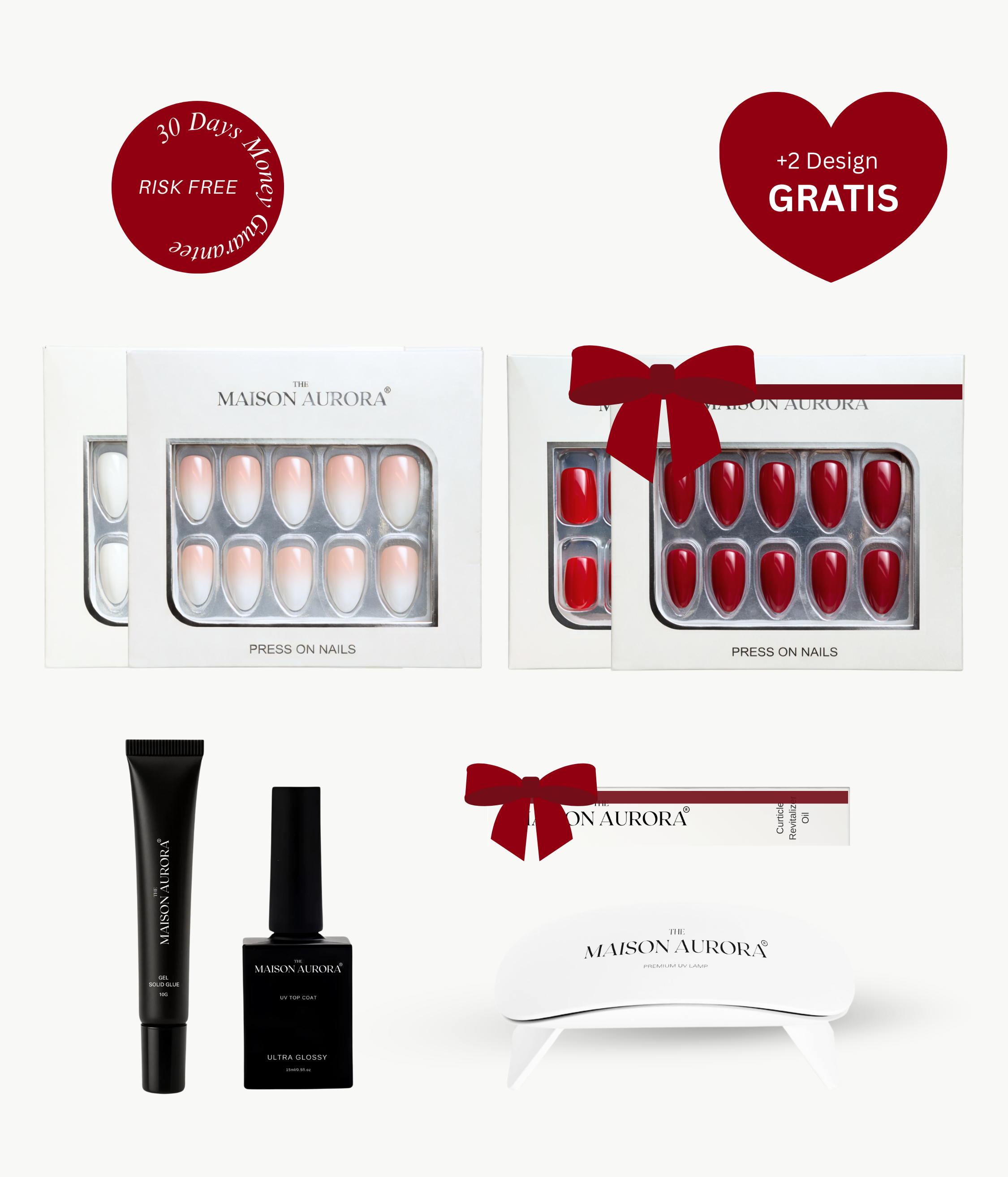 Kit Premium de Press-Ons