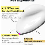 COSRX - Crème contour des yeux avancée aux peptides d'escargot