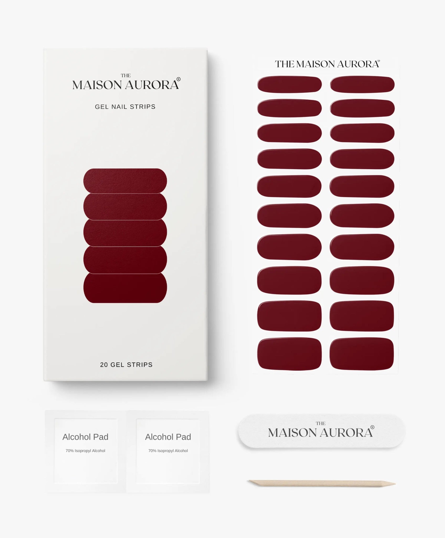 Burgundy Blaze UV - The Maison Aurora CH