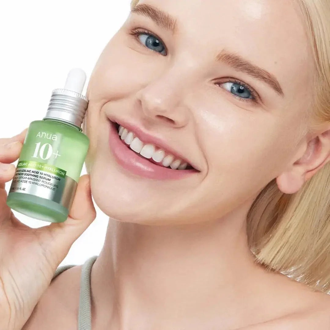 Azelainsäure 10 Hyaluron Serum zur Beruhigung von Rötungen