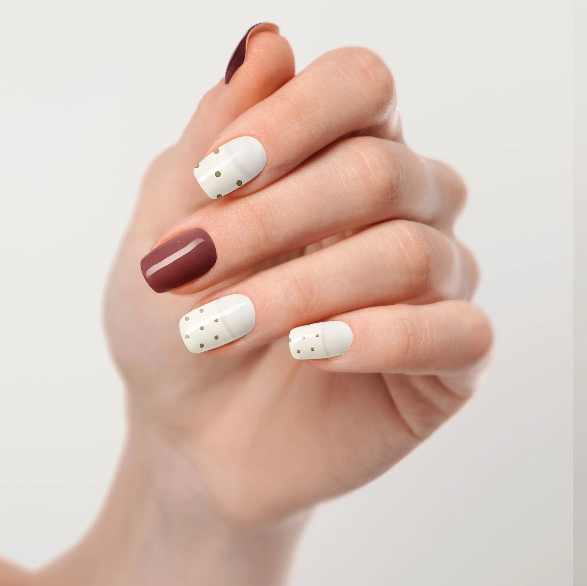 (N012) Polka Dots & Mocha - The Maison Aurora CH